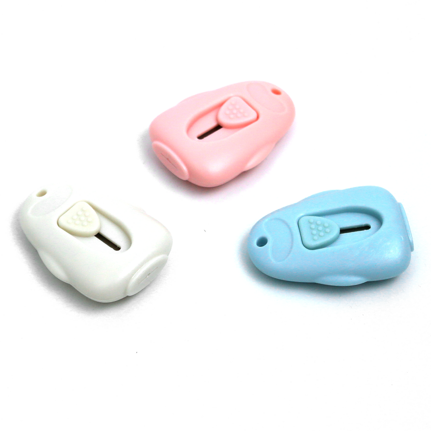 Holikme Retractable box opener, mini letter opener, letter opener envelope cutter for keychain pocket bag envelope mail mailbox